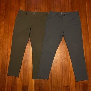Vuori Men's Chino Pants - 2 pairs
